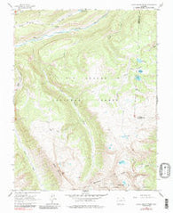 Little Squaw Creek Colorado Historical topographic map, 1:24000 scale, 7.5 X 7.5 Minute, Year 1964