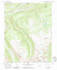 Little Squaw Creek Colorado Historical topographic map, 1:24000 scale, 7.5 X 7.5 Minute, Year 1964