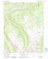 Little Squaw Creek Colorado Historical topographic map, 1:24000 scale, 7.5 X 7.5 Minute, Year 1964