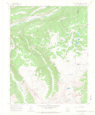 Little Squaw Creek Colorado Historical topographic map, 1:24000 scale, 7.5 X 7.5 Minute, Year 1964