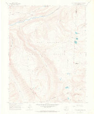 Little Squaw Creek Colorado Historical topographic map, 1:24000 scale, 7.5 X 7.5 Minute, Year 1964