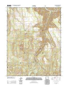 Little Cone Colorado Historical topographic map, 1:24000 scale, 7.5 X 7.5 Minute, Year 2013