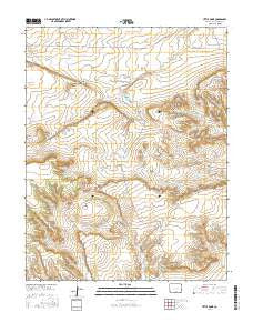Little Dome Colorado Current topographic map, 1:24000 scale, 7.5 X 7.5 Minute, Year 2016