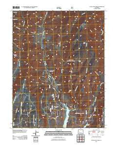 Little Soap Park Colorado Historical topographic map, 1:24000 scale, 7.5 X 7.5 Minute, Year 2011