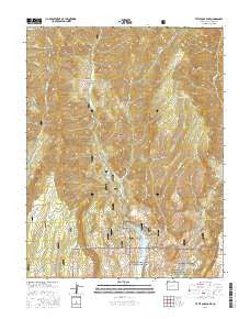 Little Soap Park Colorado Current topographic map, 1:24000 scale, 7.5 X 7.5 Minute, Year 2016