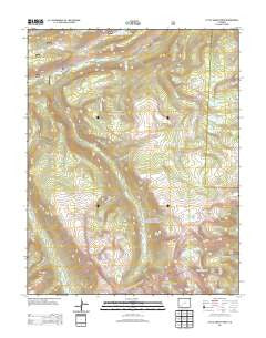 Little Squaw Creek Colorado Historical topographic map, 1:24000 scale, 7.5 X 7.5 Minute, Year 2013