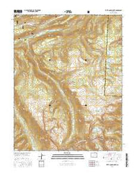 Little Squaw Creek Colorado Current topographic map, 1:24000 scale, 7.5 X 7.5 Minute, Year 2016