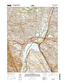 Littleton Colorado Current topographic map, 1:24000 scale, 7.5 X 7.5 Minute, Year 2016