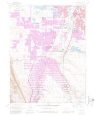 Littleton Colorado Historical topographic map, 1:24000 scale, 7.5 X 7.5 Minute, Year 1965