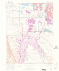 Littleton Colorado Historical topographic map, 1:24000 scale, 7.5 X 7.5 Minute, Year 1965