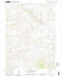 Livermore Mountain Colorado Historical topographic map, 1:24000 scale, 7.5 X 7.5 Minute, Year 1960
