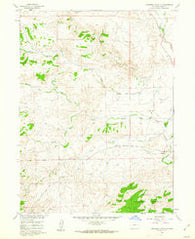 Livermore Mountain Colorado Historical topographic map, 1:24000 scale, 7.5 X 7.5 Minute, Year 1960