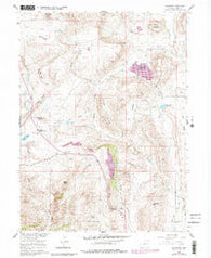 Livermore Colorado Historical topographic map, 1:24000 scale, 7.5 X 7.5 Minute, Year 1960