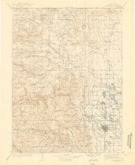 Livermore Colorado Historical topographic map, 1:125000 scale, 30 X 30 Minute, Year 1909