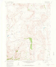 Livermore Colorado Historical topographic map, 1:24000 scale, 7.5 X 7.5 Minute, Year 1960