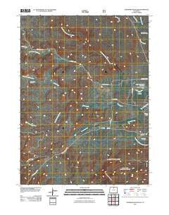 Livermore Mountain Colorado Historical topographic map, 1:24000 scale, 7.5 X 7.5 Minute, Year 2011