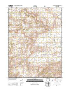 Livermore Mountain Colorado Historical topographic map, 1:24000 scale, 7.5 X 7.5 Minute, Year 2013