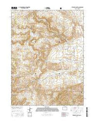 Livermore Mountain Colorado Current topographic map, 1:24000 scale, 7.5 X 7.5 Minute, Year 2016