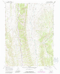 Lo 7 Hill Colorado Historical topographic map, 1:24000 scale, 7.5 X 7.5 Minute, Year 1966