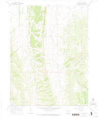 Lo 7 Hill Colorado Historical topographic map, 1:24000 scale, 7.5 X 7.5 Minute, Year 1966