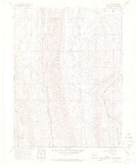 Lo 7 Hill Colorado Historical topographic map, 1:24000 scale, 7.5 X 7.5 Minute, Year 1966