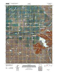 Lobatos Colorado Historical topographic map, 1:24000 scale, 7.5 X 7.5 Minute, Year 2010