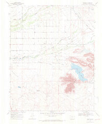 Lobatos Colorado Historical topographic map, 1:24000 scale, 7.5 X 7.5 Minute, Year 1967