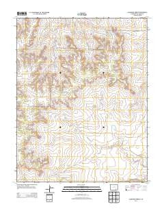 Lockwood Arroyo Colorado Historical topographic map, 1:24000 scale, 7.5 X 7.5 Minute, Year 2013