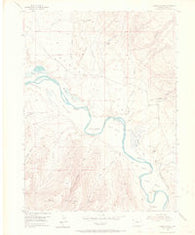 Lodore School Colorado Historical topographic map, 1:24000 scale, 7.5 X 7.5 Minute, Year 1954