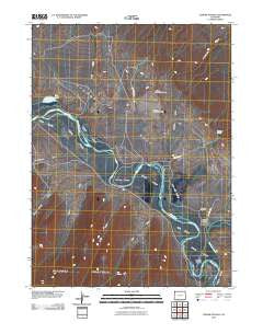 Lodore School Colorado Historical topographic map, 1:24000 scale, 7.5 X 7.5 Minute, Year 2010