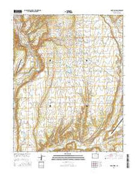 Loma Linda Colorado Current topographic map, 1:24000 scale, 7.5 X 7.5 Minute, Year 2016