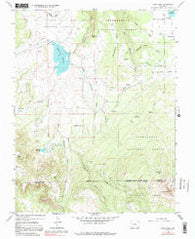 Lone Cone Colorado Historical topographic map, 1:24000 scale, 7.5 X 7.5 Minute, Year 1964