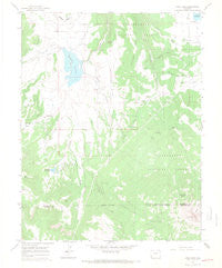 Lone Cone Colorado Historical topographic map, 1:24000 scale, 7.5 X 7.5 Minute, Year 1964