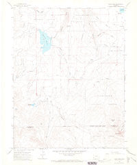 Lone Cone Colorado Historical topographic map, 1:24000 scale, 7.5 X 7.5 Minute, Year 1964