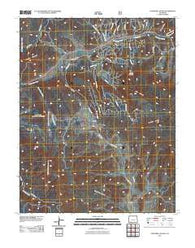 Lonetree Canyon Colorado Historical topographic map, 1:24000 scale, 7.5 X 7.5 Minute, Year 2011