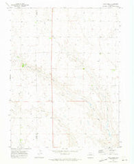 Long Creek Colorado Historical topographic map, 1:24000 scale, 7.5 X 7.5 Minute, Year 1970