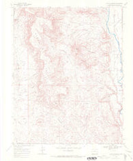 Long Mountain Colorado Historical topographic map, 1:24000 scale, 7.5 X 7.5 Minute, Year 1968
