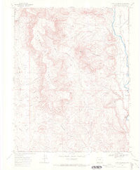 Long Mountain Colorado Historical topographic map, 1:24000 scale, 7.5 X 7.5 Minute, Year 1968