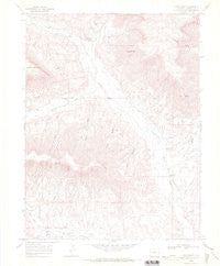 Long Point Colorado Historical topographic map, 1:24000 scale, 7.5 X 7.5 Minute, Year 1968