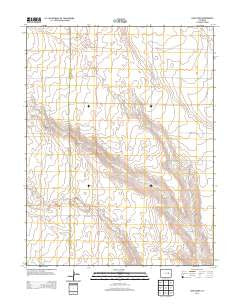 Long Creek Colorado Historical topographic map, 1:24000 scale, 7.5 X 7.5 Minute, Year 2013