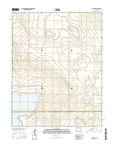 Long Lake Colorado Current topographic map, 1:24000 scale, 7.5 X 7.5 Minute, Year 2016
