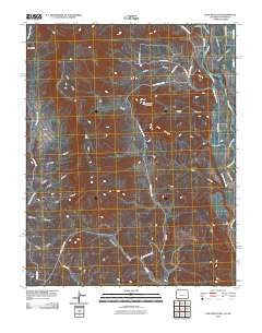 Long Mountain Colorado Historical topographic map, 1:24000 scale, 7.5 X 7.5 Minute, Year 2010