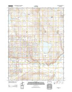 Longmont Colorado Historical topographic map, 1:24000 scale, 7.5 X 7.5 Minute, Year 2013