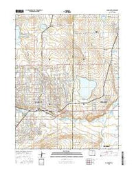Longmont Colorado Current topographic map, 1:24000 scale, 7.5 X 7.5 Minute, Year 2016