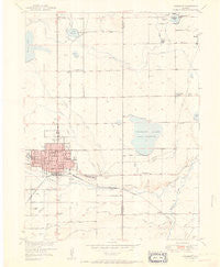 Longmont Colorado Historical topographic map, 1:24000 scale, 7.5 X 7.5 Minute, Year 1951