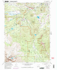 Longs Peak Colorado Historical topographic map, 1:24000 scale, 7.5 X 7.5 Minute, Year 1961