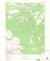 Longs Peak Colorado Historical topographic map, 1:24000 scale, 7.5 X 7.5 Minute, Year 1961