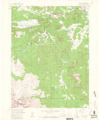 Longs Peak Colorado Historical topographic map, 1:24000 scale, 7.5 X 7.5 Minute, Year 1961