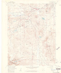 Longs Peak Colorado Historical topographic map, 1:24000 scale, 7.5 X 7.5 Minute, Year 1961