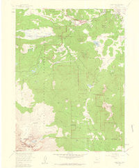 Longs Peak Colorado Historical topographic map, 1:24000 scale, 7.5 X 7.5 Minute, Year 1957
